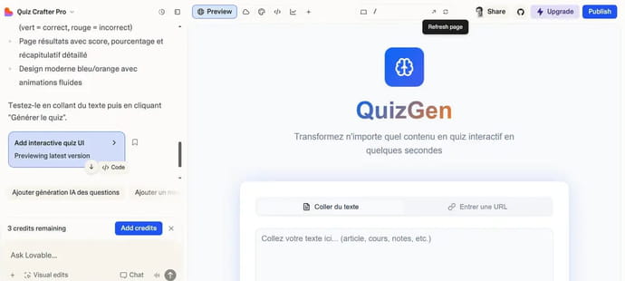 Tutoriel&nbsp;: comment cr&eacute;er une application web avec Lovable