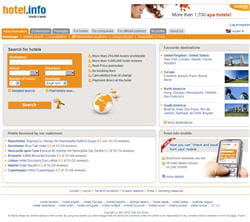 le site allemand hotel.info