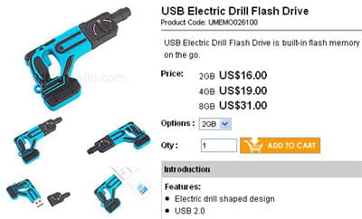 la clé usb perceuse