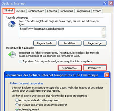 pour conserver une certaine confidentialité sur un ordinateur partagé, rien de