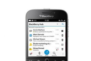 BlackBerry pas pr&ecirc;t de se retirer du march&eacute; des smartphones