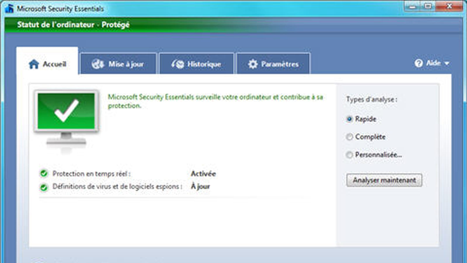 Microsoft Security Essentials