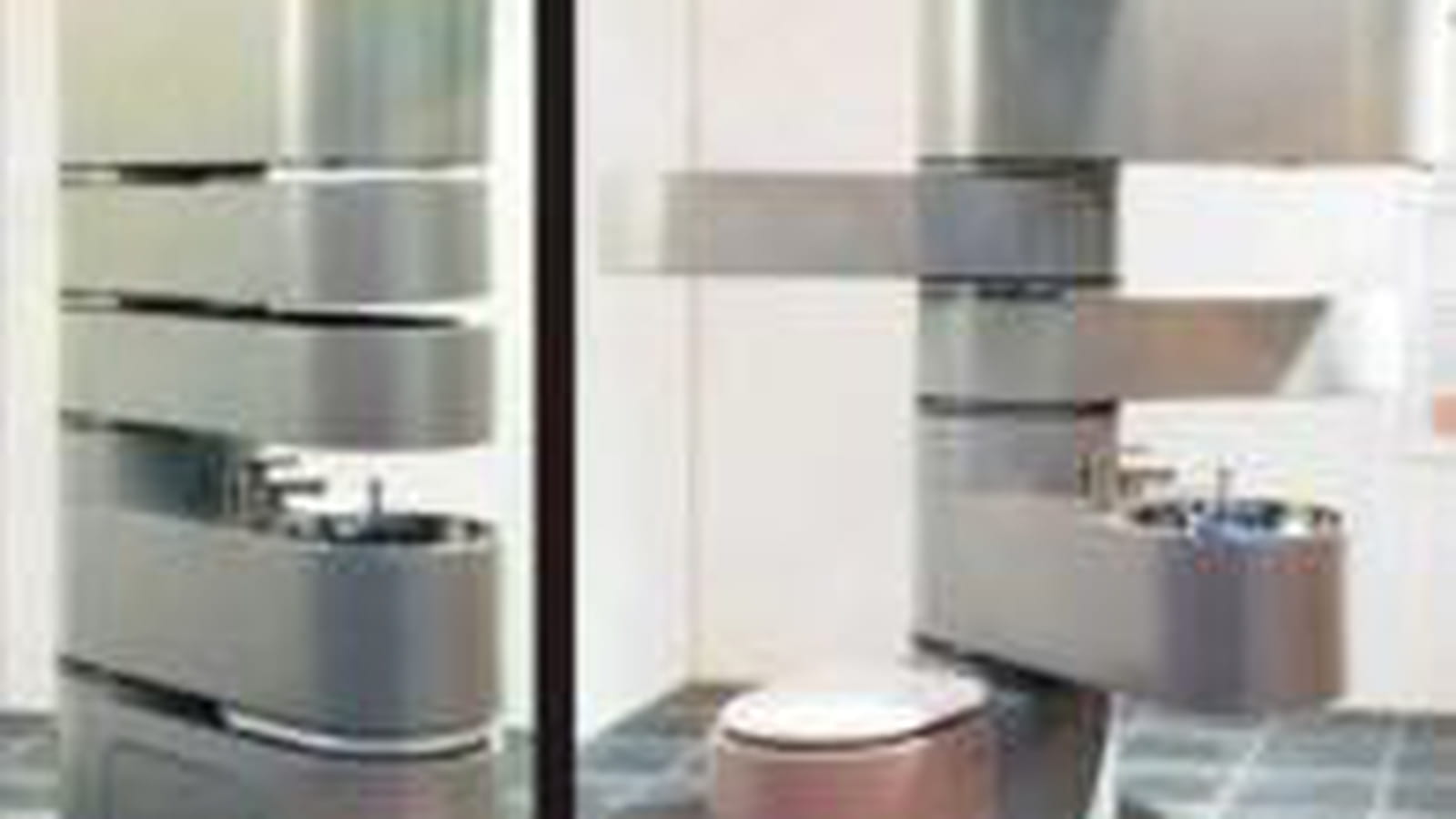 Salle de bain colonne