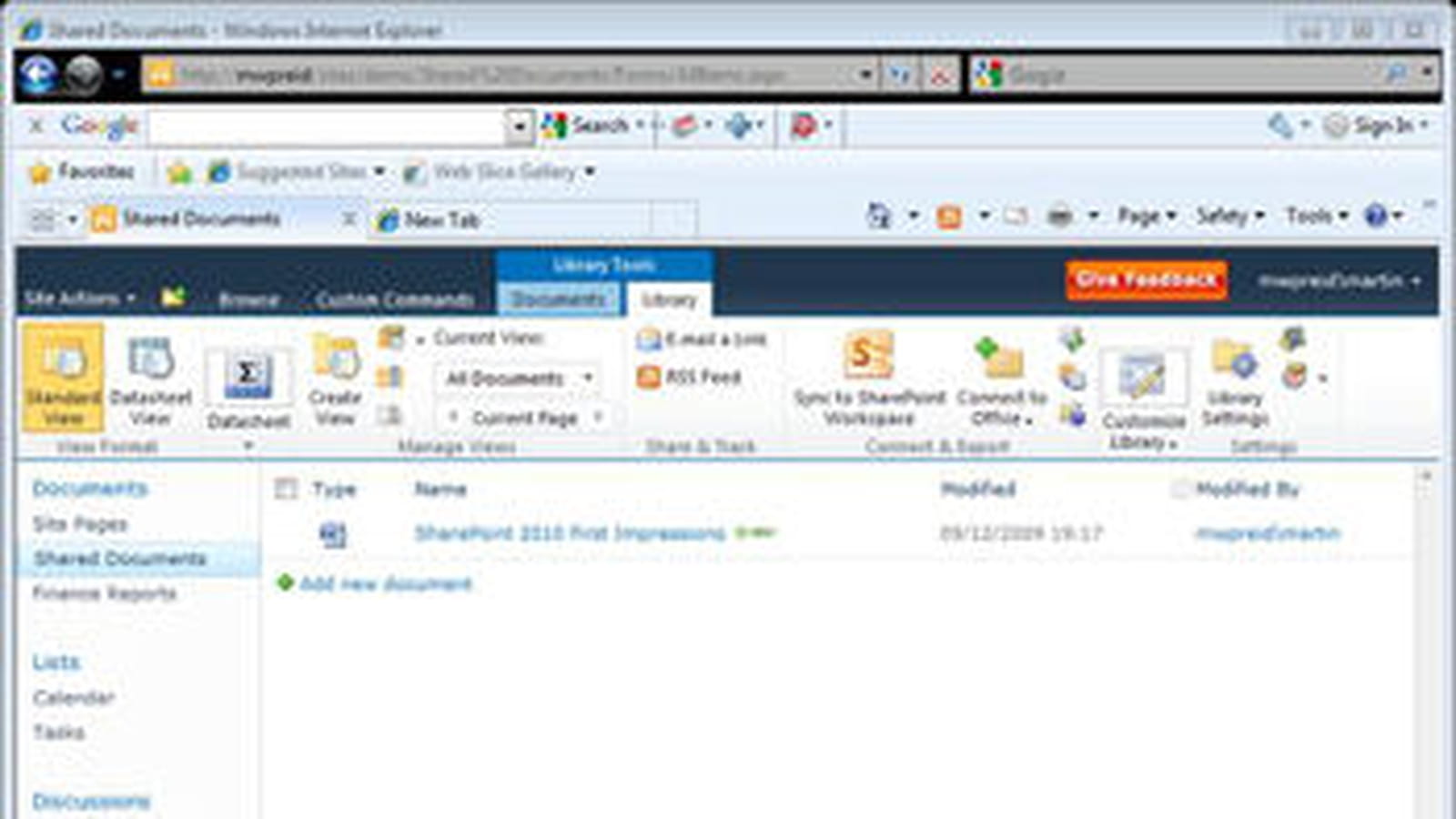 SharePoint 2010