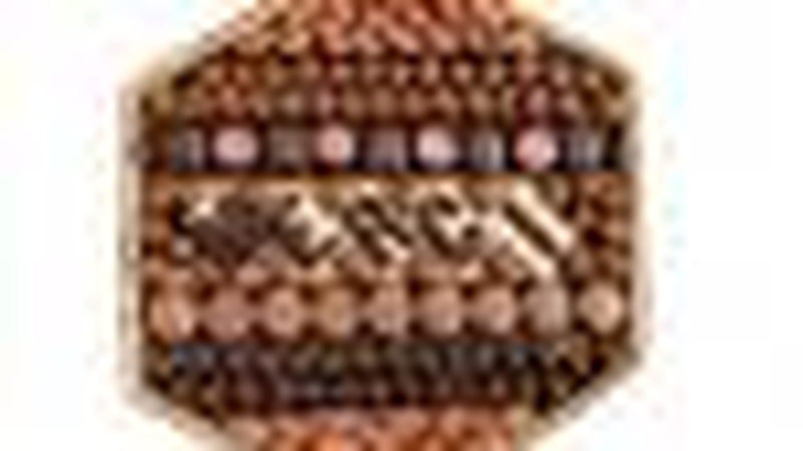 Message en chocolat