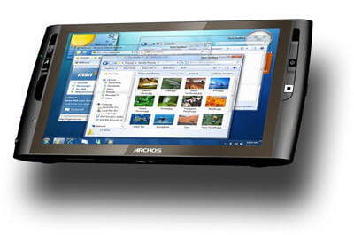 le constructeur a dévoilé l'archos 9, petit bijou technologique.