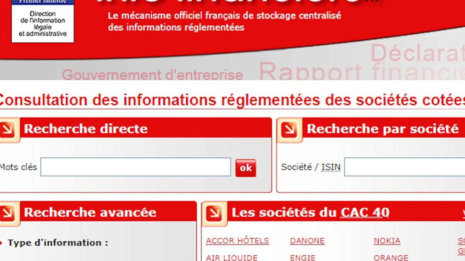 Entreprises du Cac40