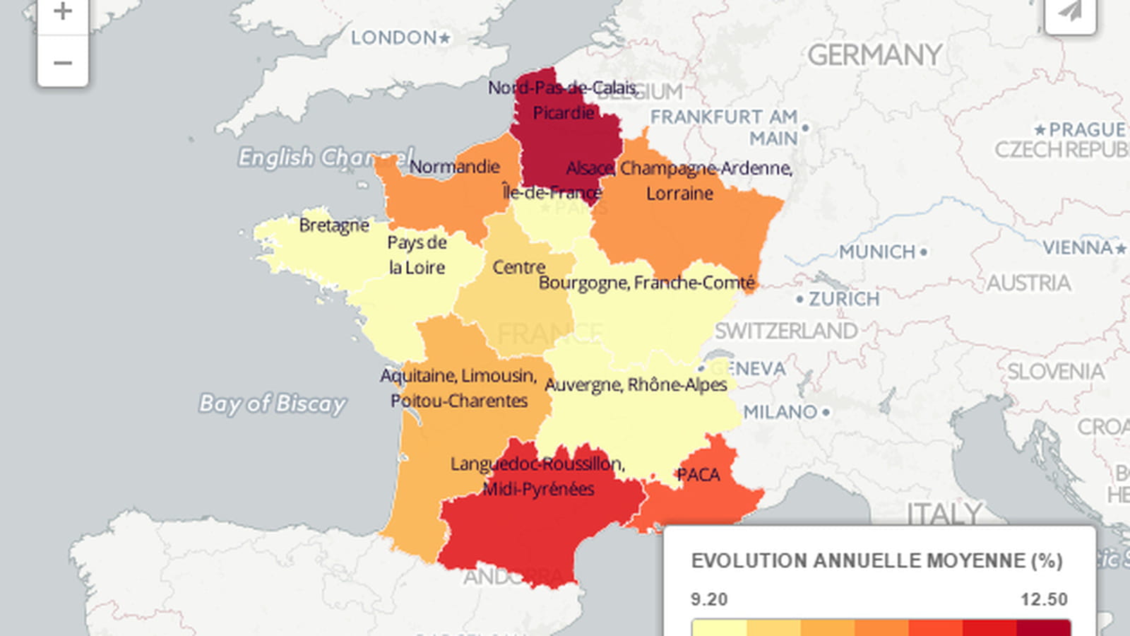 Taux de chômage