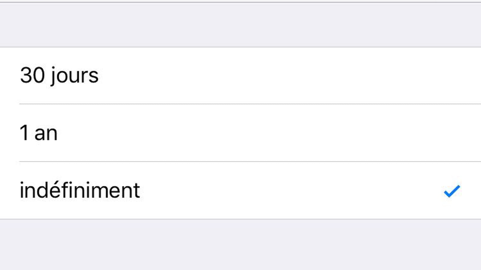 Effacer automatiquement les SMS