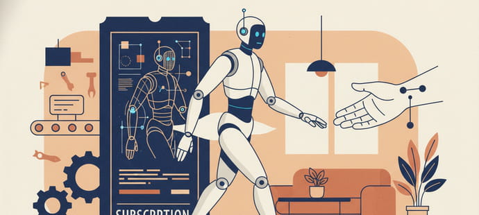 Robot-as-a-Service&nbsp;: le mod&egrave;le qui pourrait d&eacute;mocratiser les robots humano&iuml;des