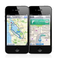 plans qui offre une navigation gps tour par tour et des vues 3d interactives