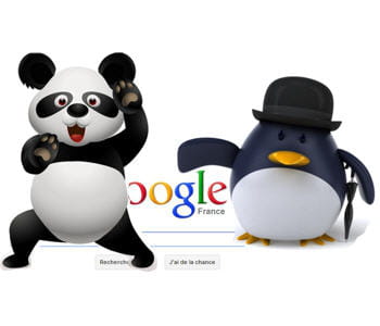 les deux filtres google penguin et panda ont pénalisé de nombreux sites et fait
