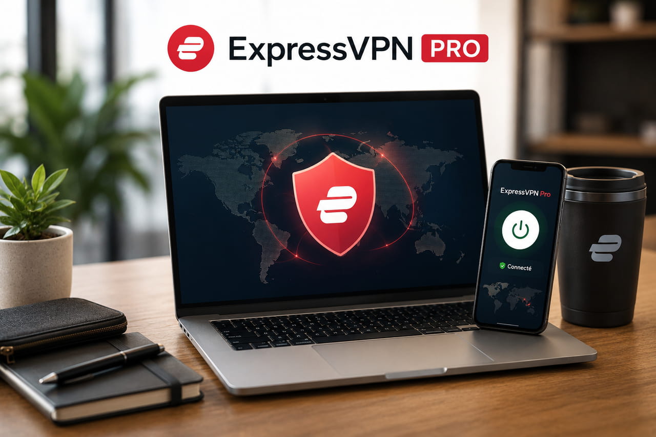 ExpressVPN Pro 2 ans : une formule premium pour les indépendants qui changent souvent de réseau