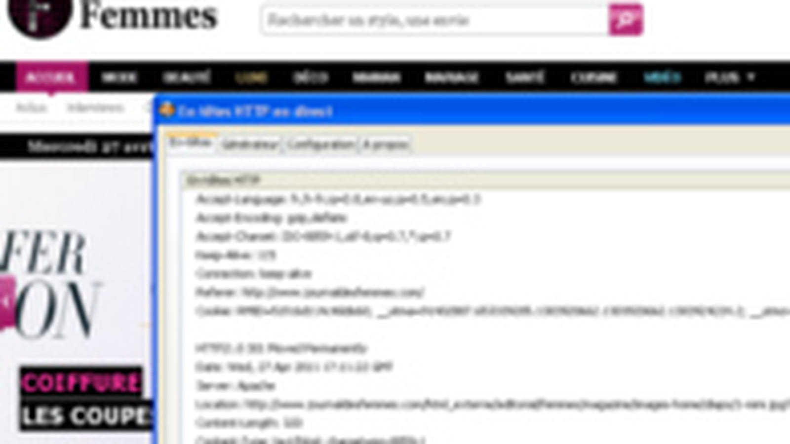 Live HTTP Header