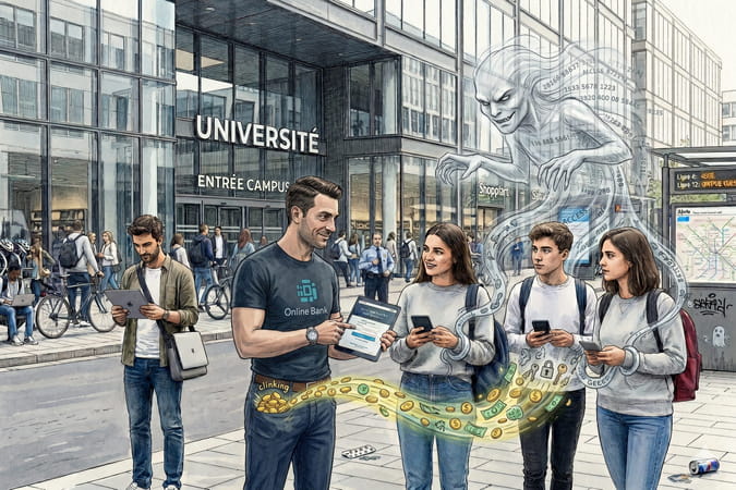 Money mules &agrave; leur insu&nbsp;: les cybercriminels abordent leurs victimes dans la rue