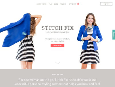 stitch fix combine analyse de données et savoir-faire de ses stylistes pour