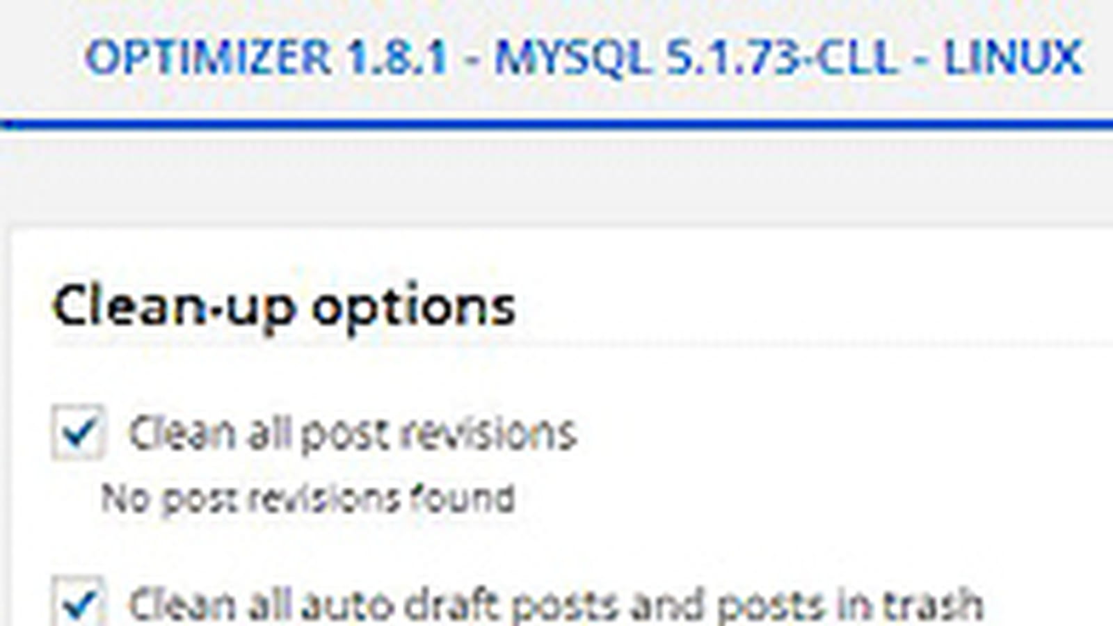 WP-Optimize