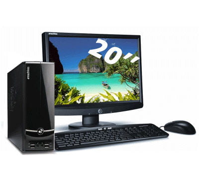 un pc de bureau et son écran sous la barre des 300 euros