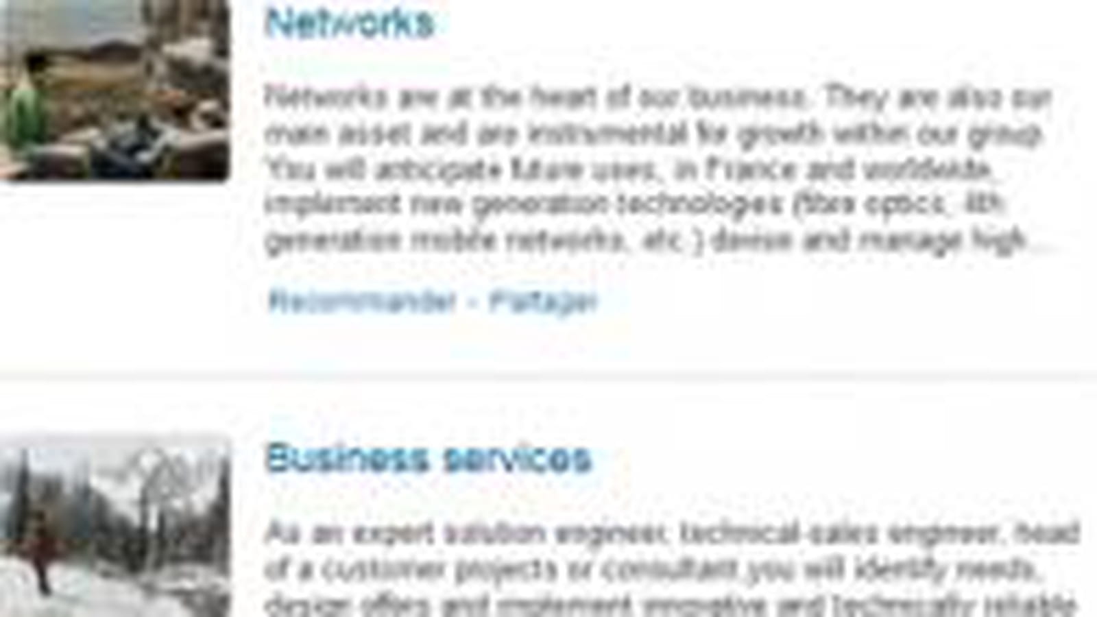 Produits et services