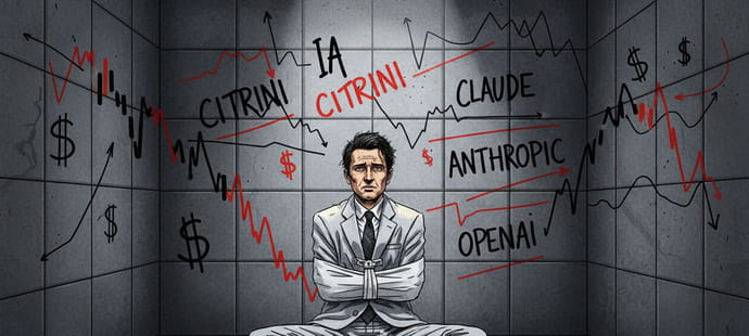Une nouveaut&eacute; de Claude ou une fiction de Citrini et tout s'effondre&nbsp;: les march&eacute;s sont-ils devenus fous&nbsp;?