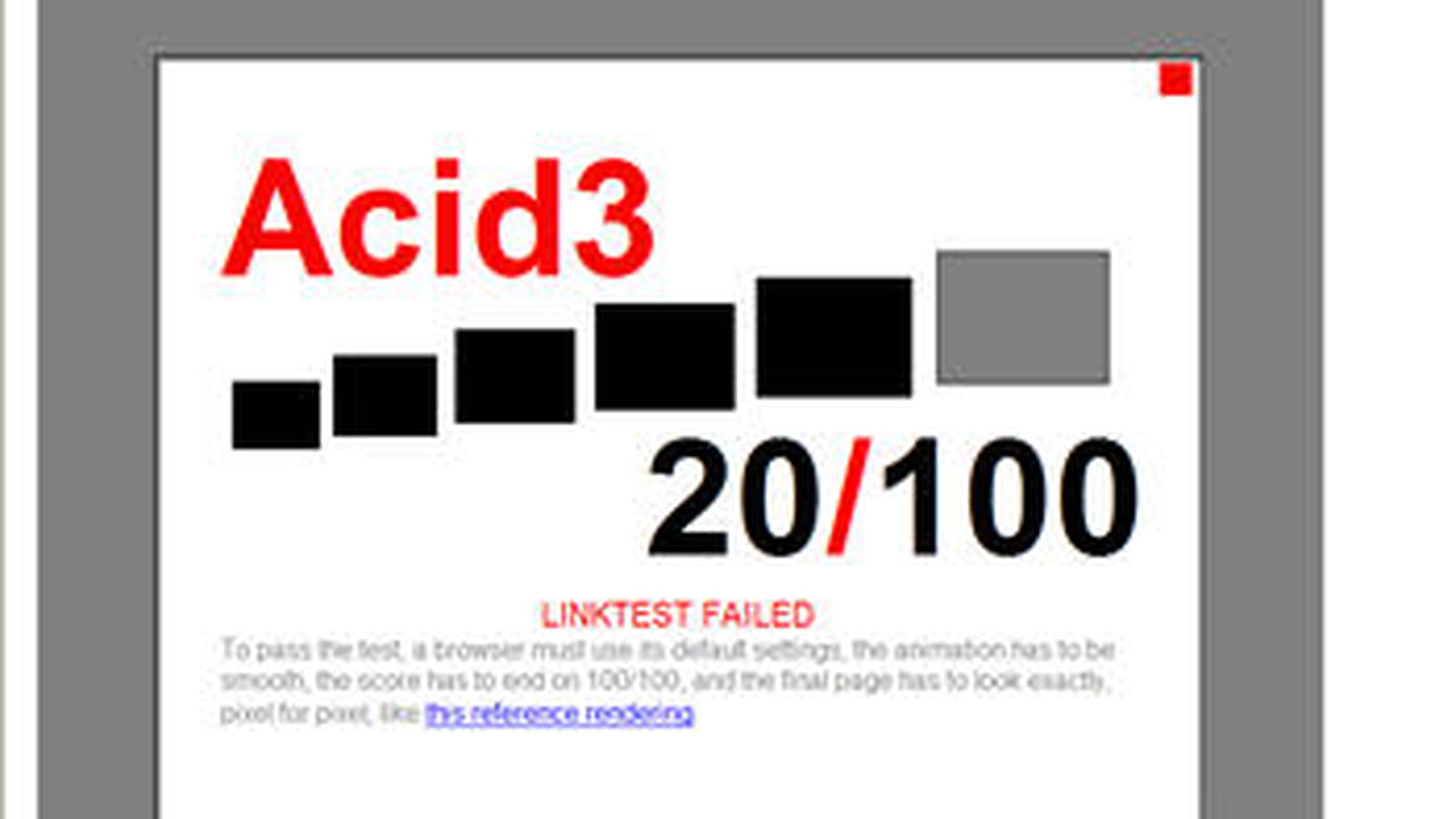 Acid3 test