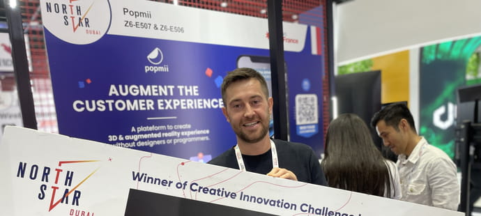 Une lev&eacute;e de fonds et un prix &agrave; Duba&iuml; pour la startup fran&ccedil;aise Popmii