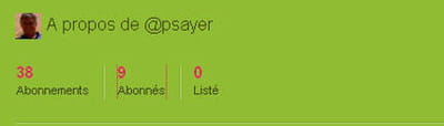 ses statistiques.