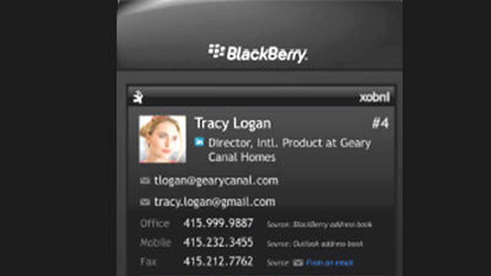 Gestion et recherche de contacts
