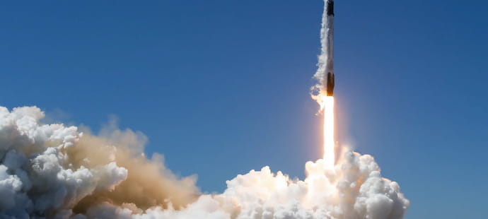 Impact lunaire confirm&eacute; de l'&eacute;tage sup&eacute;rieur d'une fus&eacute;e SpaceX Falcon 9