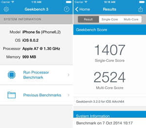 geekbench 3.