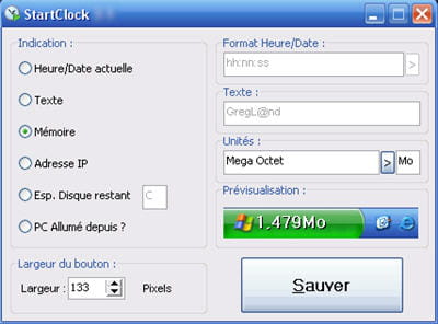 rendre son bouton démarrer utile