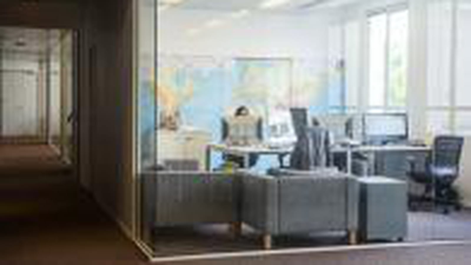 Bureaux transparents