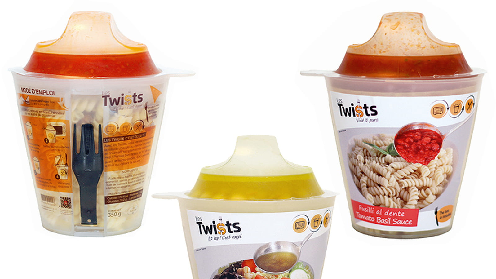 Box repas sauce séparée
