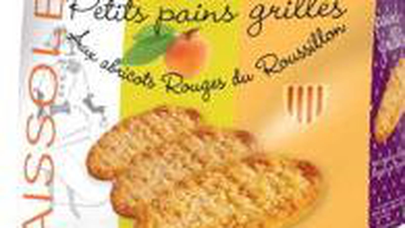 Pain grillé abricot/miel