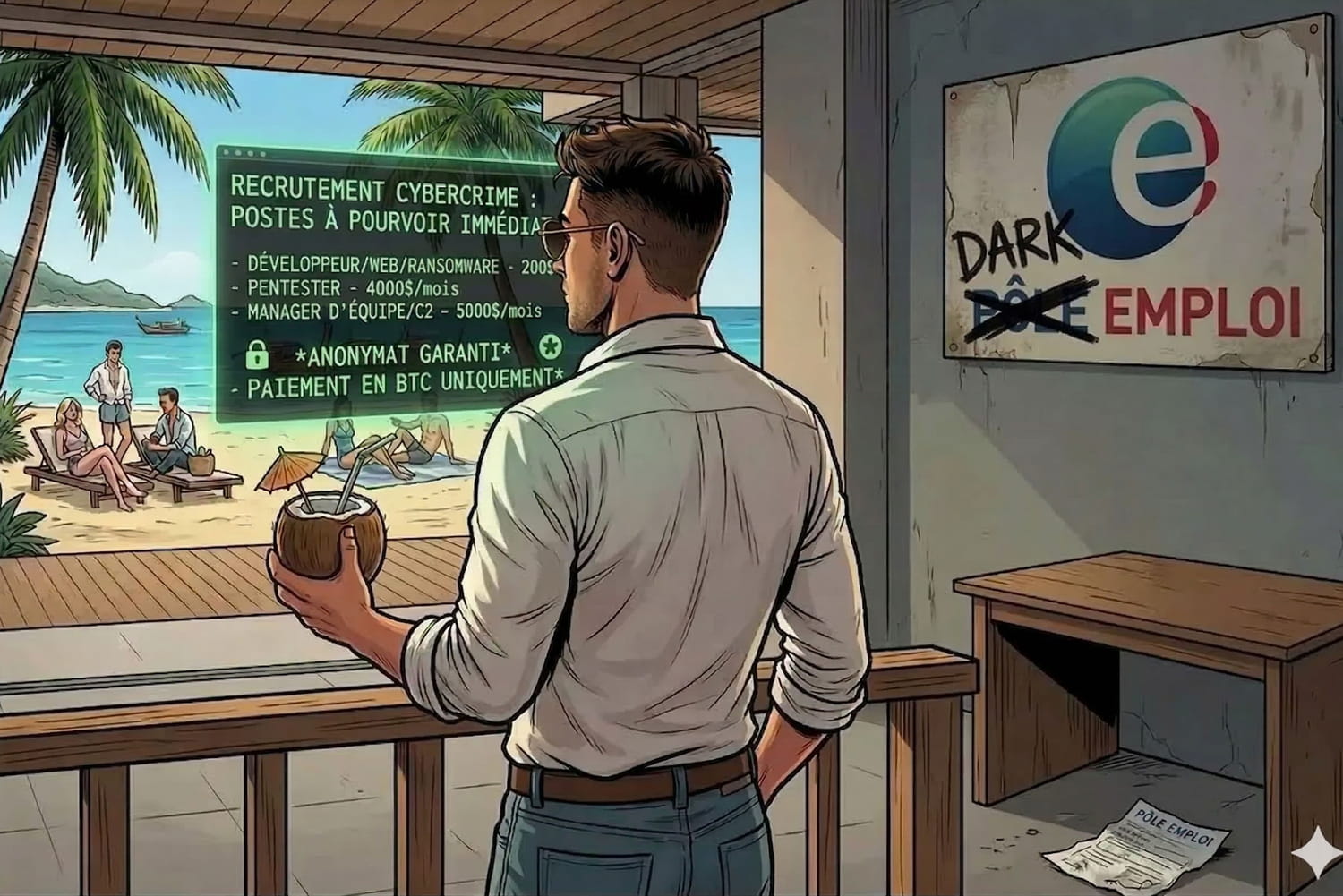 Recrutés sur le dark net, payés en bitcoins : ces jeunes designers, marketeurs et développeurs séduits par le cybercrime