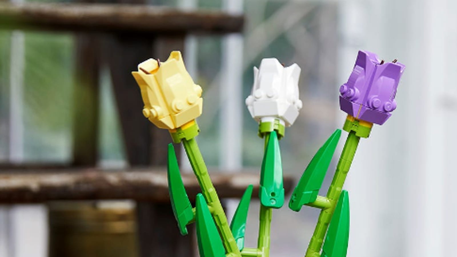 Des fleurs en Lego
