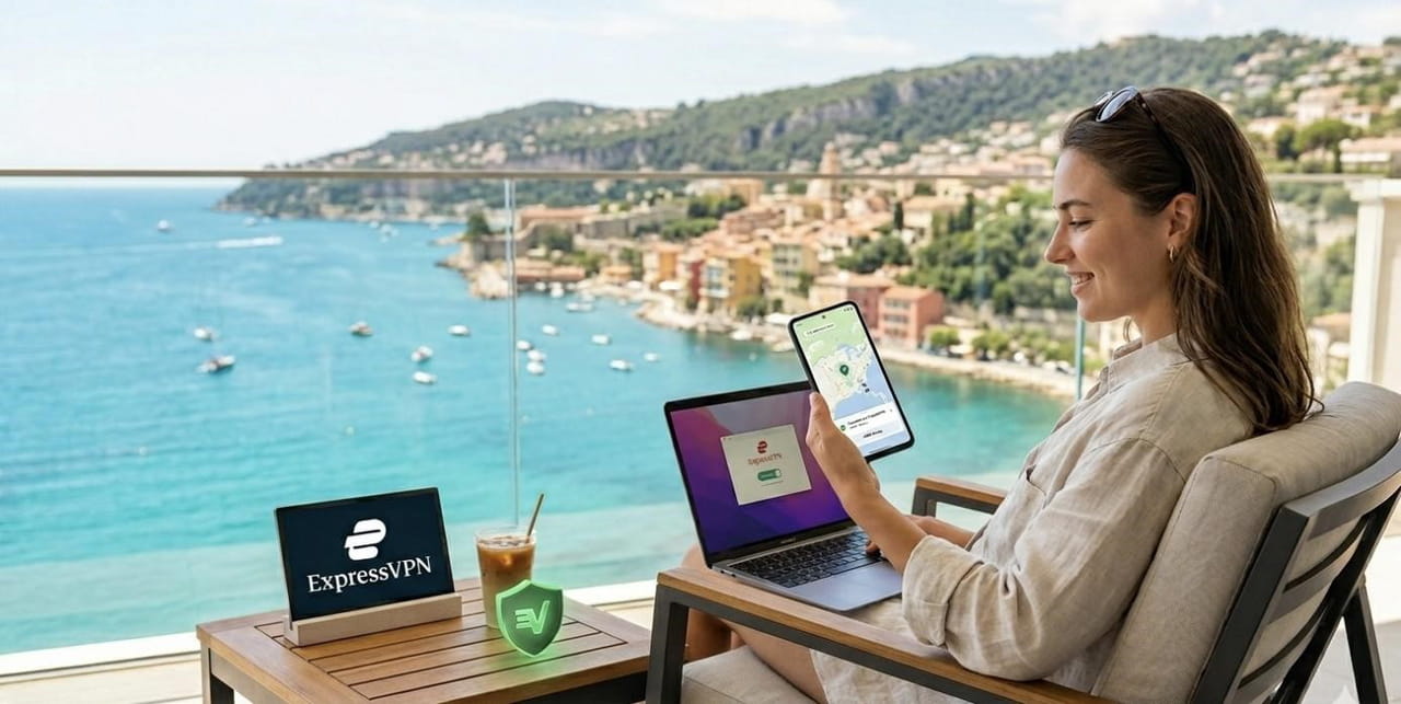 Voyager connecté cet été : ExpressVPN baisse ses prix jusqu'à -79 %