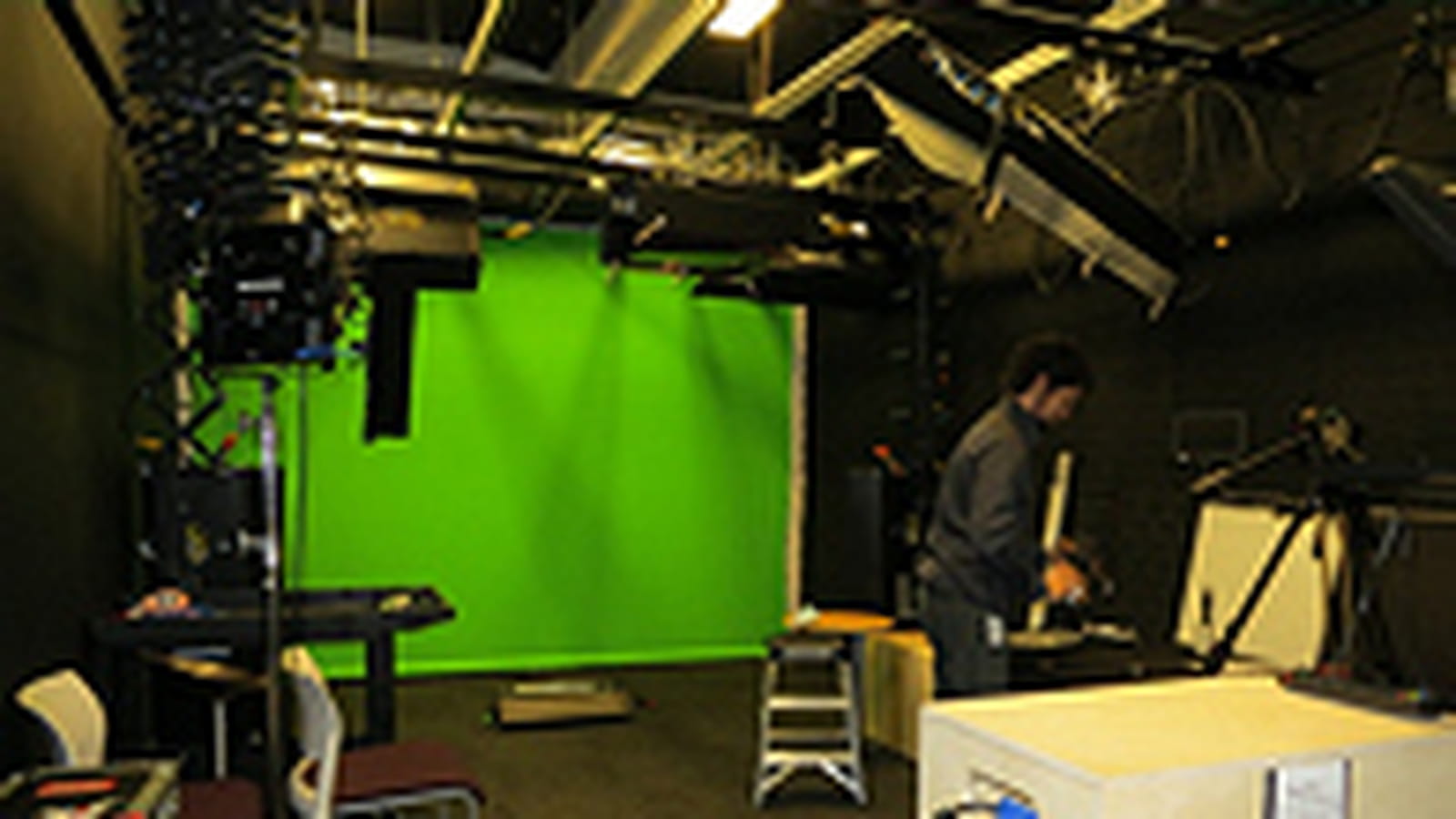 Un studio vidéo professionnel