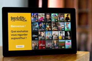 Molotov sera install&eacute; par d&eacute;faut sur les terminaux Samsung et les TV LG