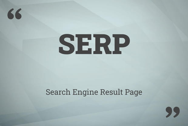 Que veut dire SERP ?