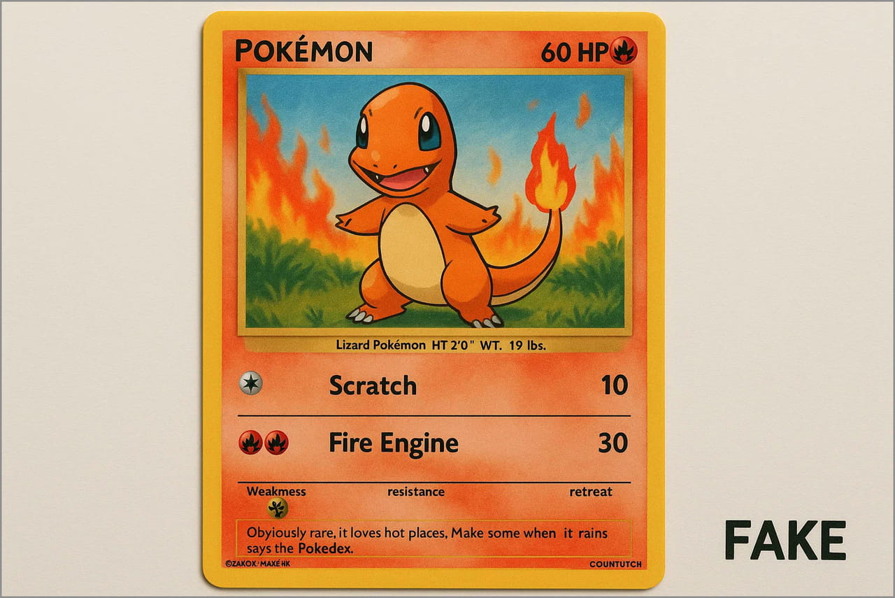 Comment repérer les fausses cartes Pokémon à coup sûr