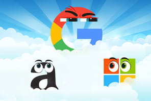 Plateformes cloud d'IA&nbsp;: Amazon et Microsoft distanc&eacute;s par Google