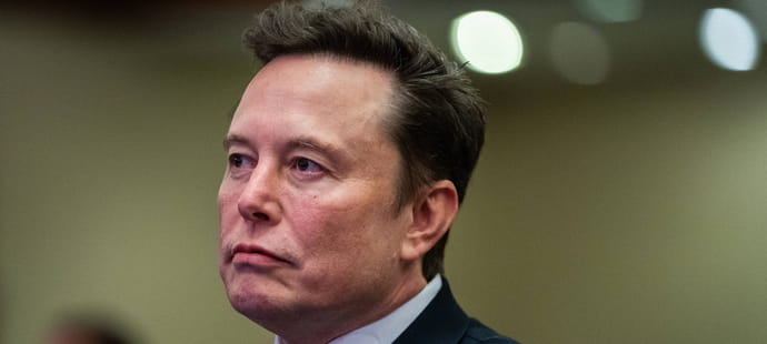 La fortune d'Elon Musk a d&eacute;pass&eacute; les 400&nbsp;milliards de dollars, du jamais vu