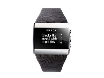 montre lg permettant de lire les sms reçus sur son mobile