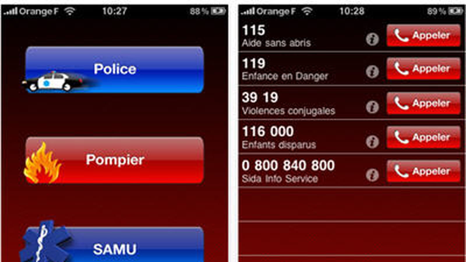 En cas d'urgence