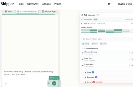 Shipper, l'IA qui promet de cr&eacute;er et d&eacute;ployer un site ou une appli de A &agrave; Z, tient-elle ses promesses&nbsp;?