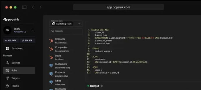 Popsink l&egrave;ve 3&nbsp;millions d'euros pour son outil d'int&eacute;gration de la donn&eacute;e