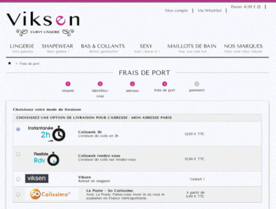 le site marchand de viksen intègre colisweb à ses options de livraison 