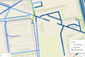 La m&eacute;tropole de Nantes s'appuie sur la cartographie d'Enedis pour sa transition &eacute;cologique