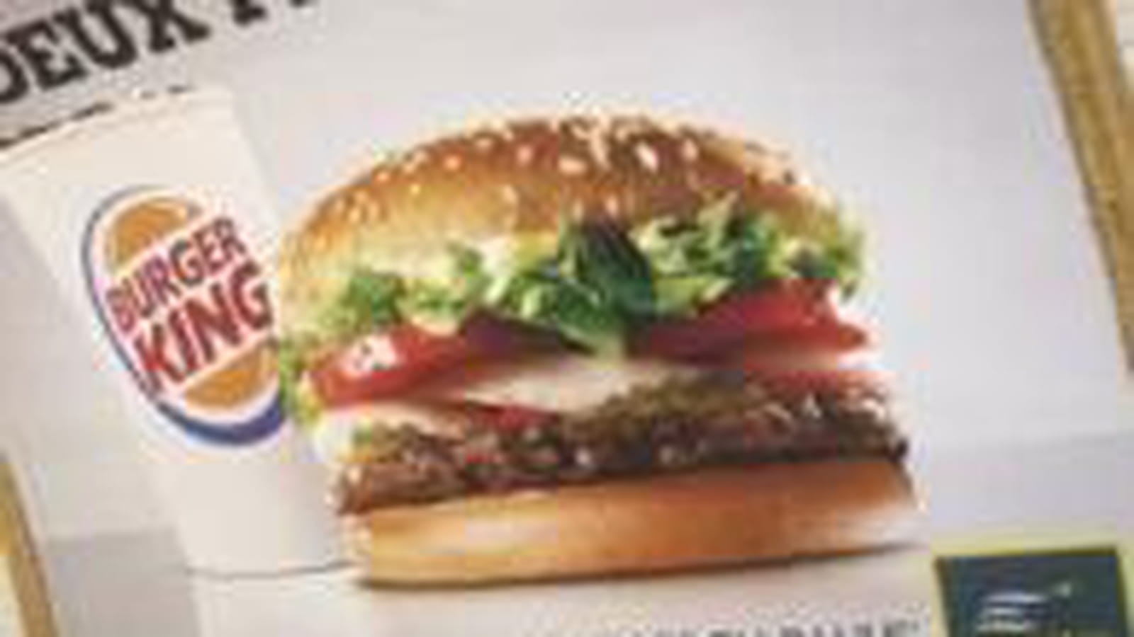 Burger King et Eurostar